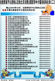 北京市自費出國留學中介服務機構權威名單解讀（第二批次）